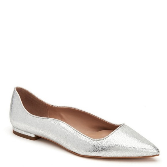BCBGeneration Shoes - New BCBGeneration Nikita Metallic Silver Flats